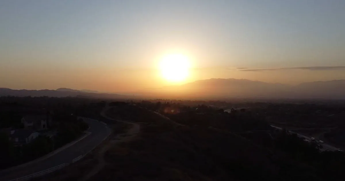 Inland Empire California Sunset