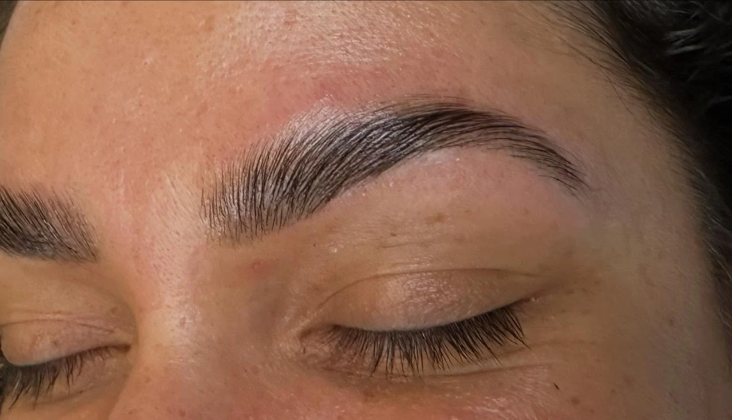 Brow lamination result